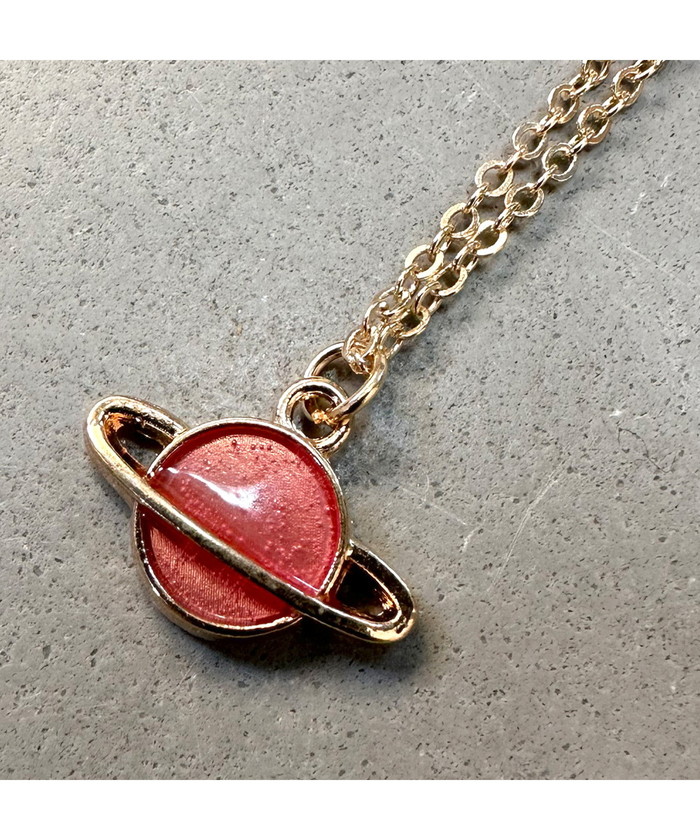 1106】レジンマトリカリアネックレスペンダントハンドメイド