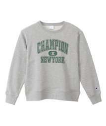 MAC HOUSE(kid's)(マックハウス（キッズ）)/Champion チャンピオン ジュニアクルーネックスウェットシャツ CK－W029－EC/グレー