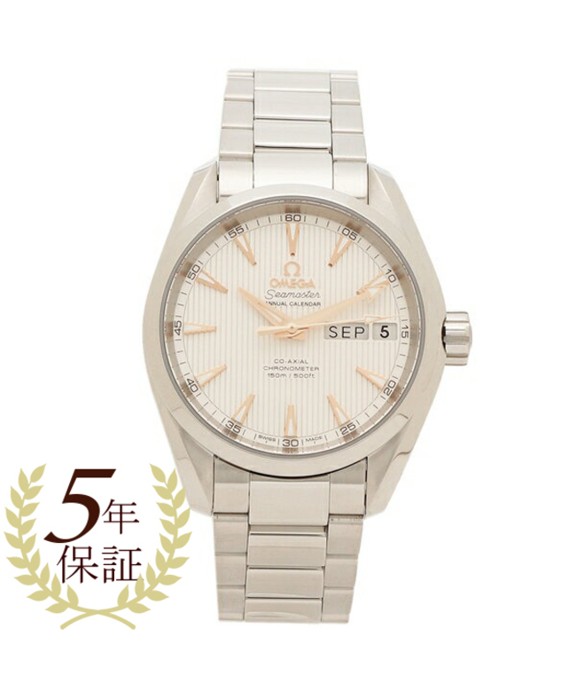 オメガ 時計 メンズ シーマスター アクアテラ 39mm コーアクシャル自動巻 シルバー シルバー OMEGA 231.10.39.22.02.001 ステンレ