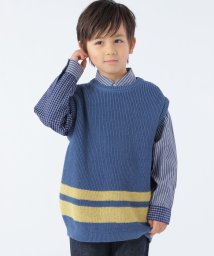 SHIPS KIDS/【SHIPS KIDS別注】ARCH&LINE:110～145cm / ギマ コットン ベスト/505185893