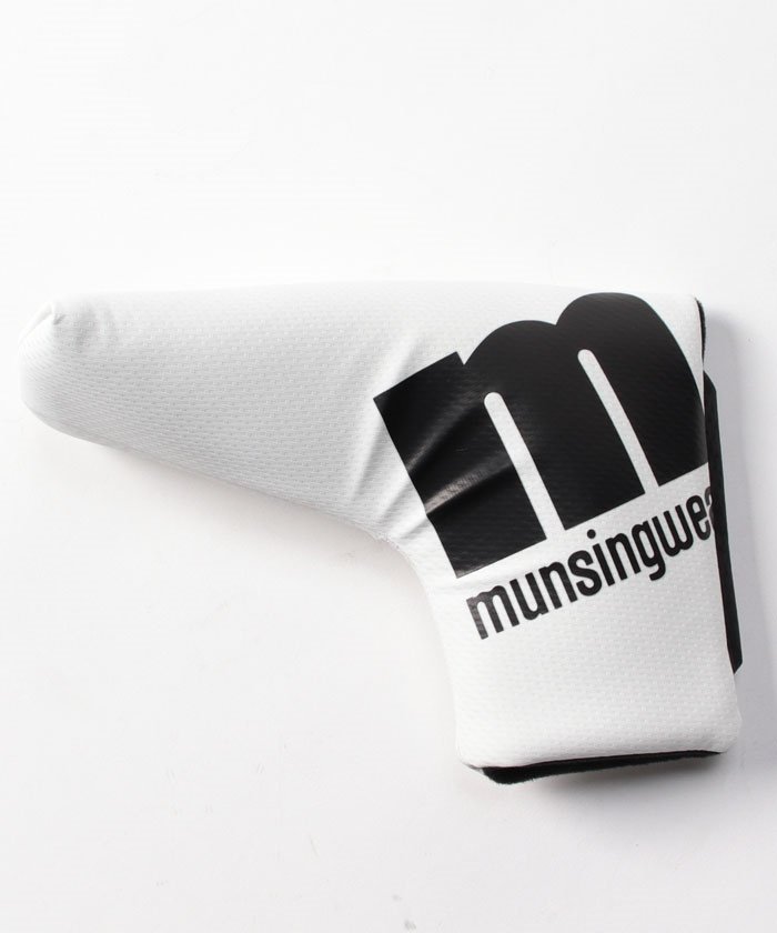 マンシングウェア ピン型・マレット型対応パターカバー ユニセックス ホワイト F 【Munsingwear】