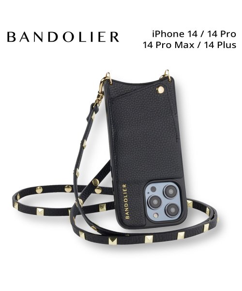 BANDOLIER バンドリヤー iPhone 14 14Pro iPhone 14 Pro Max iPhone 14 Plus スマホケース スマホショルダ iPhone Pro 1cm×ストラップ長さ：122cm 137cmiPhone BANDOLIER バンドリヤー 7cm×高さ：16 6cm×マチ：2 4cm×高さ：18cm×マチ：2