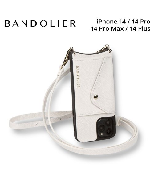 BANDOLIER バンドリヤー iPhone 14 14Pro iPhone 14 Pro Max iPhone 14 Plus スマホケース スマホショルダ iPhone Pro 1cm×ストラップ長さ：122cm 137cmiPhone BANDOLIER バンドリヤー 7cm×高さ：16 6cm×マチ：2 4cm×高さ：18cm×マチ：2