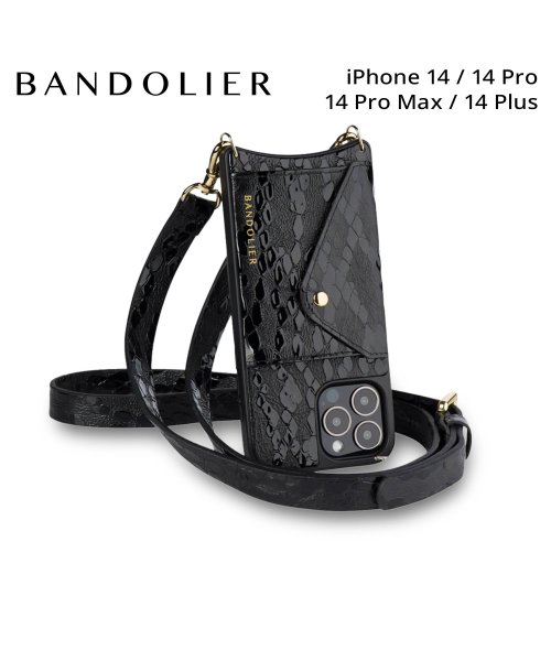 BANDOLIER バンドリヤー iPhone 14 14Pro iPhone 14 Pro Max iPhone 14 Plus スマホケース スマホショルダ iPhone Pro 1cm×ショルダーの長さ：122 137cmiPhone BANDOLIER バンドリヤー 7cm×高さ：16 6cm×マチ：2 4cm×高さ：18cm×マチ：2