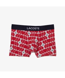LACOSTE Mens(ラコステ　メンズ)/バレンタインプリントトランショーツ1パック/レッド