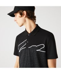 LACOSTE Mens(ラコステ　メンズ)/クロックロゴブロッキングポロシャツ/ブラック