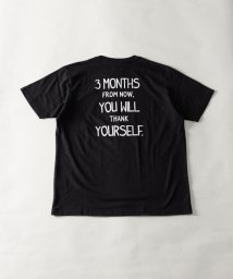 Nylaus(ナイラス)/レギュラーフィット ロゴアソートプリント ショートスリーブTシャツ 半袖Tシャツ/ブラック