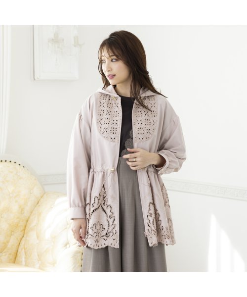 ボーラー刺繍マウンテンパーカー(505188015) | ローズティアラ(Rose  