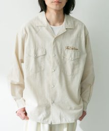 URBAN RESEARCH Sonny Label(アーバンリサーチサニーレーベル)/『別注』ELY×Sonny Label　開襟シャンブレーシャツ/オフ