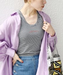 SHIPS any WOMEN/【SHIPS any別注】PETIT BATEAU: ボーダー タンクトップ 23SS/505188669