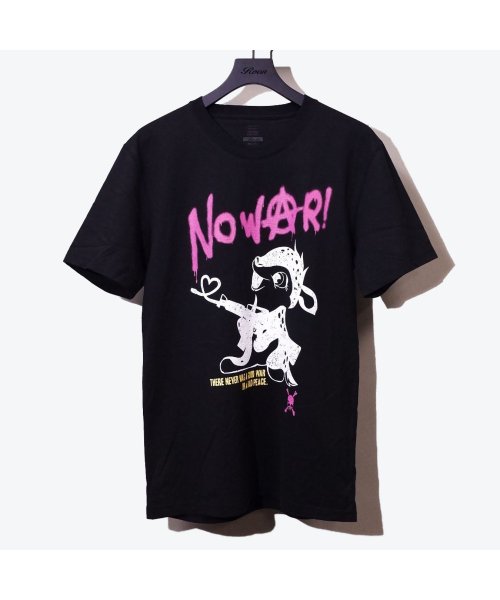 Roen(Roen)/FAWN GRAPHIC T/PINK