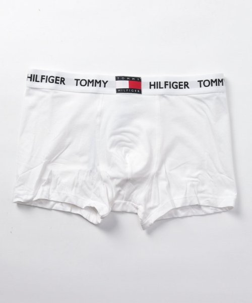 TOMMY HILFIGER(トミーヒルフィガー)/ロゴウエストコットンボクサー/ホワイト
