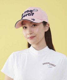 le coq sportif GOLF (ルコックスポルティフ（ゴルフ）)/【WEB限定】ロゴキャップ/ピンク