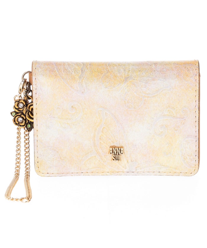 【ANNA SUI】即対応パピヨン 2面パスケース パピヨン 2面パスケース（パスケース）｜ANNA SUI（アナスイ）の
