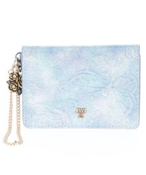 ANNA SUI BAG(アナスイ（バッグ）)/パピヨン 2面パスケース/ライトブルー