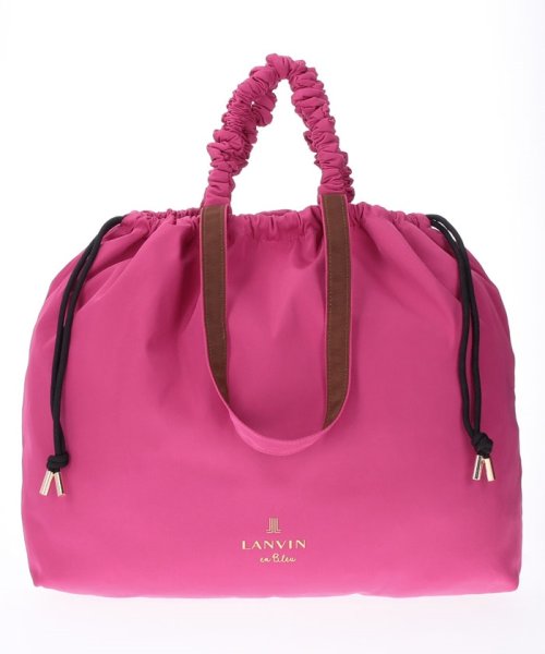 LANVIN en Bleu(BAG)(ランバンオンブルー（バッグ）)/クラリス 2wayバッグ/ピンク