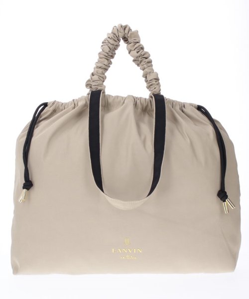 LANVIN en Bleu(BAG)(ランバンオンブルー（バッグ）)/クラリス 2wayバッグ/ベージュ