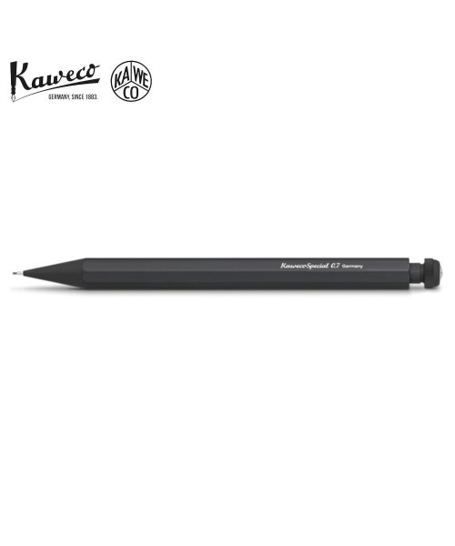 kaweco(カヴェコ)/カヴェコ kaweco スペシャル ペンシル シャーペン シャープペンシル 0.7mm プッシュ式 SPECIAL PUSH PENCIL ブラック 黒 PS－/ブラック