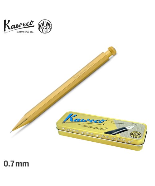 kaweco(カヴェコ)/カヴェコ kaweco スペシャル ペンシル プラス シャーペン シャープペンシル 0.7mm カベコ SPECIAL PENCIL PLUS ゴールド PS－/ゴールド