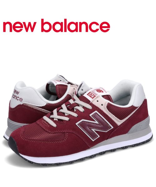 ニューバランス new balance 574 スニーカー メンズ Dワイズ バーガンディー ML574EVM 人気・おすすめ｜使いやすい・旅行におすすめ 品質保証 全国発送 正規品・日本国内発送・安心保証付き