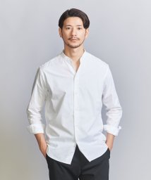 BEAUTY&YOUTH UNITED ARROWS(ビューティーアンドユース　ユナイテッドアローズ)/【WEB限定 WARDROBE SMART】コットン ポプリン スキッパー シャツ/WHITE