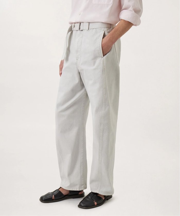LEMAIRE/ルメール】 TWISTED BELTED PANTS(505192216) | ジャーナル ...