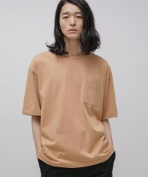 nano・universe(ナノ・ユニバース)/LB.04/オーガニックコットンTシャツ 半袖/Lオレンジ1