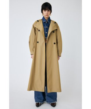 moussy/COLLARLESS TRENCH コート/505192666
