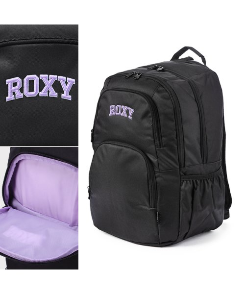 ROXY(ROXY)/ROXY ロキシー リュック リュックサック 30L レディース 大容量 通学 女子 女の子 中学生 高校生 A4 B4 RBG231301/ブラック系1
