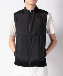 LANVIN SPORT(ランバン スポール)/ハイブリットニットベスト【アウトレット】/ブラック