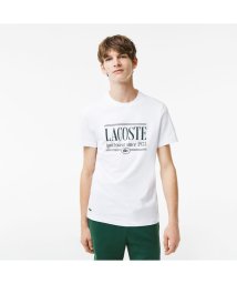 LACOSTE Mens(ラコステ　メンズ)/【EC限定】ラコステタイポグラフィTシャツ/ホワイト