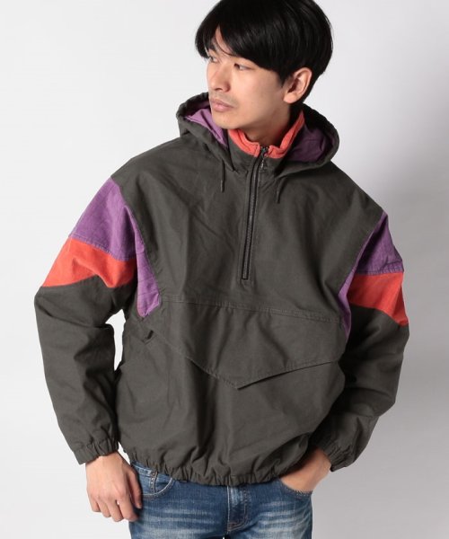 LEVI’S OUTLET(リーバイスアウトレット)/SKATE ATHLETIC JACKET ATHLETIC BLACK RED/ブラック系
