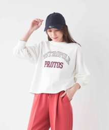 MICA&DEAL(マイカアンドディール)/volume/s pt sweat/WHITE