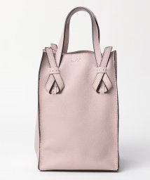 The MICHIE(The MICHIE)/2way Small Lunch Bag in Leather/LAVENDER