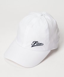 FILA（ZETT Ladies）(フィラ（ゼット　レディース）)/【テニス】メッシュ キャップ スポーツウェア レディース/ホワイト