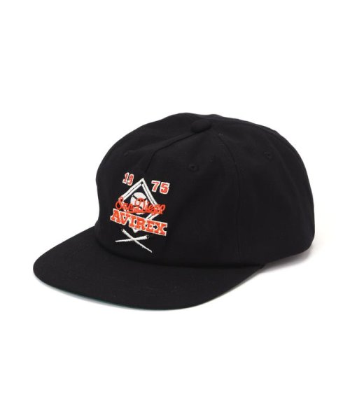 AVIREX(AVIREX)/SANDIEGO BB CAP/サンディエゴ ベースボールキャップ/ブラック
