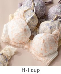 fran de lingerie(フランデランジェリー)/fleur mignon フルールミニョン コーディネートブラジャー H65－I85カップ/オフホワイト