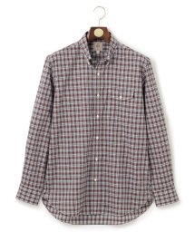 J.PRESS MENS(J．プレス　メンズ)/ドビータータンマルチチェックシャツ /レッド系3