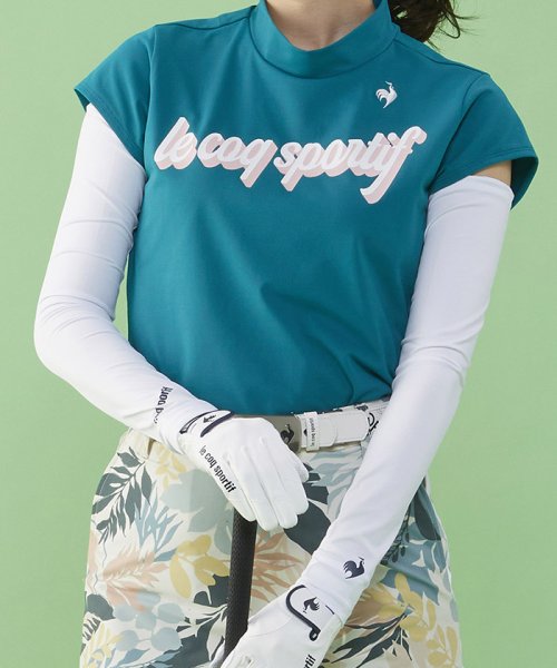 名作 ルコックスポルティフ le coq sportif ゴルフ アームカバー レディース クーリングUVアームカバー QGCVJD51 新作 ルコック メンズ クーリング UV アームカバー QGBVJD50 NV00 ネイビー ゴルフウェア 2023年春夏モデル 有賀園 ゴルフ
