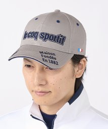 le coq sportif GOLF (ルコックスポルティフ（ゴルフ）)/定番ロゴキャップ (UVケア(UPF50)/グレー