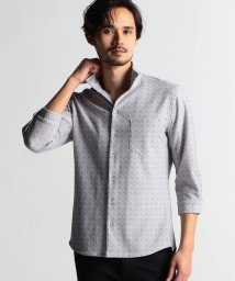 NICOLE CLUB FOR MEN/アラカルトハイメッシュストレッチ７分袖シャツ/505162137