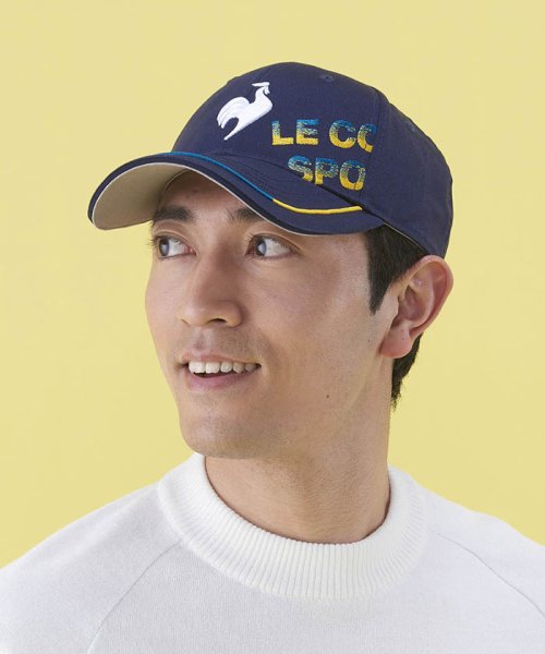 le coq sportif GOLF (ルコックスポルティフ（ゴルフ）)/【WEB限定】定番キャップ/ネイビー