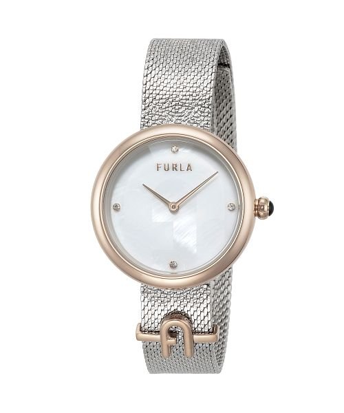 FURLA(フルラ)/FURLA(フルラ) FURLASMALLLOGO WW00022004L5 レディース ホワイトパール クォーツ 腕時計/ホワイトパール