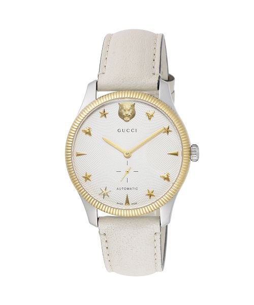 GUCCI(グッチ)/GUCCI(グッチ) G－TIMELESS YA126348 メンズ ホワイト 自動巻 腕時計/ホワイト