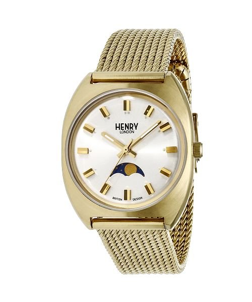 HENRY LONDON(ヘンリーロンドン)/HENRYLONDON(ヘンリーロンドン) BOHEMIAN HL33－LM－0448 ユニセックス シルバー クォーツ 腕時計/シルバー