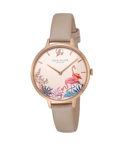 SaraMiller(サラミラー)/SaraMiller(サラミラー) ピカデリーコレクション SA2070 レディース ピンク クォ－ツ 腕時計/ピンク