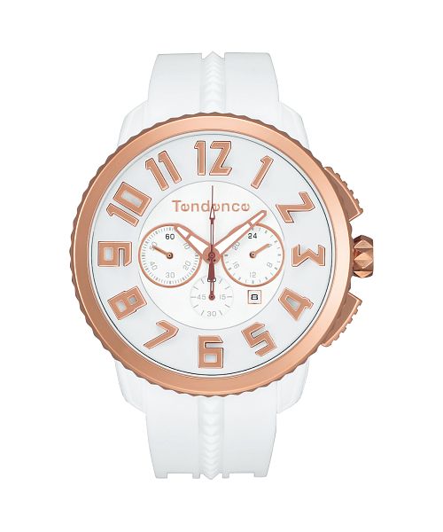 【動作OK】Tendence テンデンス 腕時計 ミニレディース ホワイト
