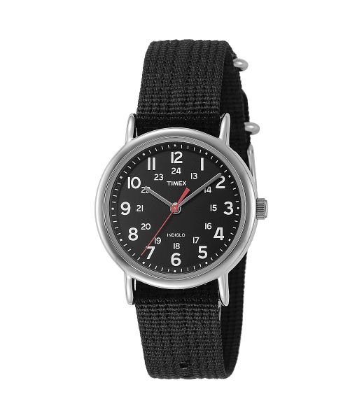 TIMEXS(タイメックス)/TIMEX(タイメックス) ウィークエンダー T2N647 ユニセックス ブラック クォーツ 腕時計/ブラック