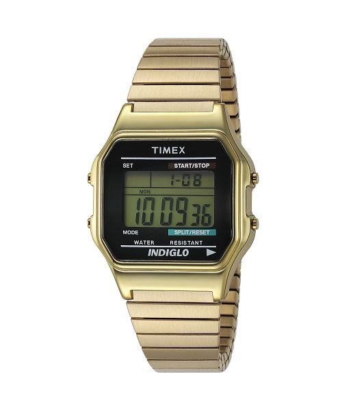 TIMEXS(タイメックス)/TIMEX(タイメックス) クラシッククロノアラーム T78677 ユニセックス ゴールド クォーツ 腕時計/ゴールド