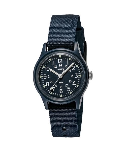 TIMEXS(タイメックス)/TIMEX(タイメックス) オリジナルキャンパー29mm TW2T33800 レディース ネイビー クォーツ 腕時計/ネイビー